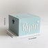 Personalized Star Box Cursive - Blue